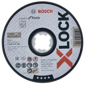 Kotouč řezný Bosch Expert for Inox+Metal X-L 125×1 mm