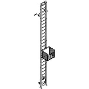 Výtah žebříkový svislý Camac Minor Escalera 200 30 m
