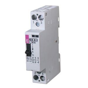 Stykač s manuálním ovládáním ETI R 20-20-R-230V AC