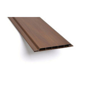 Palubka obkladová plastová tmavé dřevo 100×9×3000 mm