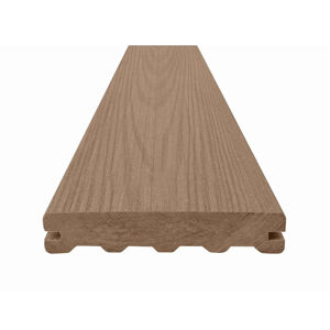 Prkno terasové Woodplastic NATUR PLUS PREMIUM teak 23×137×4000 mm
