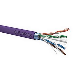 Kabel instalační Solarix CAT6 FTP stíněný LSOH metráž