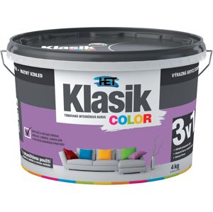Malba interiérová HET Klasik Color fialový šeříkový, 4 kg