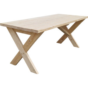 Stůl zahradní dřevěný 2 000×900×800 mm