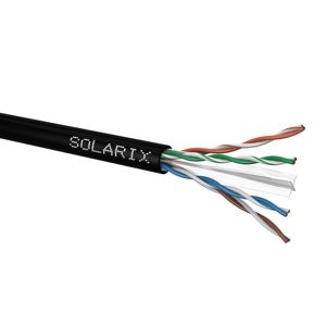 Kabel instalační Solarix CAT6 UTP nestíněný PE 500 m/bal.