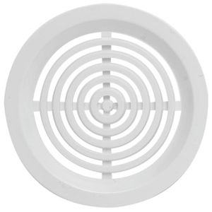 Mřížka větrací kruhová HACO VM 50 bílá