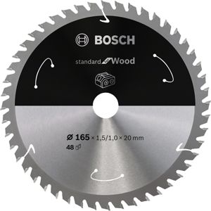 Kotouč pilový Bosch Standard for Wood AKU 165×20×1,5 mm 48 z.