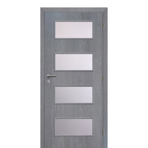 Dveře interiérové Solodoor SMART 17 pravé šířka 600 mm earl grey