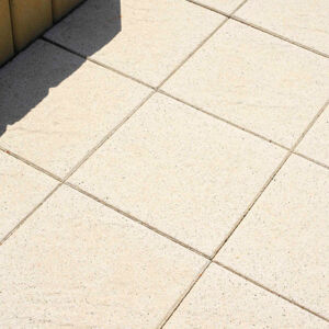 Dlažba betonová BEST TERASOVÁ reliéfní rubio tryskaná žlutá 500×500×50 mm