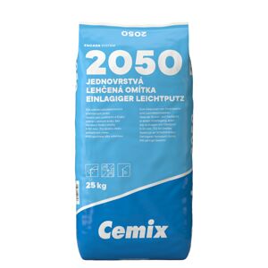 Omítka jednovrstvá Cemix 2050 lehčená 25 kg
