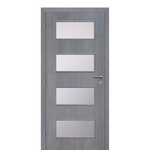 Dveře interiérové Solodoor SMART 17 levé šířka 800 mm earl grey