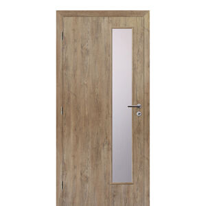 Dveře interiérové Solodoor SMART 22 pravé šířka 600 mm dub alpský