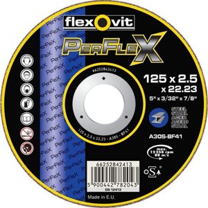 Kotouč řezný Flexovit PerFlex A30R-BF41 180×22,23×2,5 mm