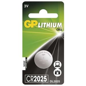 Baterie lithiová knoflíková GP CR2025 (1 ks/bal)