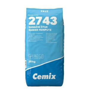 Omítka sanační štuková Cemix 2743 25 kg