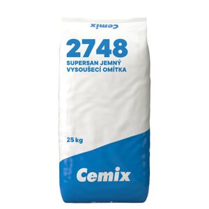 Omítka vysoušecí štuková Cemix 2748 SUPERSAN jemná 25 kg
