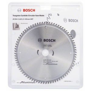 Kotouč pilový Bosch Eco for Aluminium 254×30×3 mm 80 z.