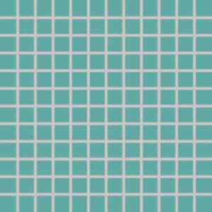 Mozaika Rako Color Two 2,5×2,5 cm (set 30×30 cm) tyrkysová matná GDM02467