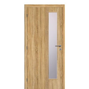 Dveře interiérové Solodoor SMART 22 levé šířka 900 mm dub sonoma