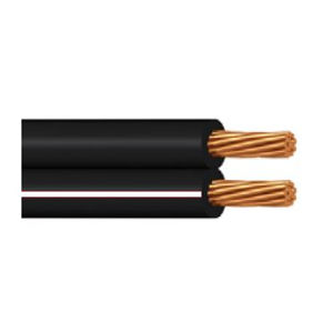 Kabel flexibilní CYH V03VH-H 2×1 metráž černá, bílá