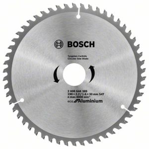 Kotouč pilový Bosch Eco for Aluminium 190×30×2,2 mm 54 z.