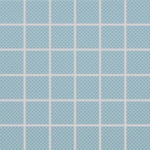 Mozaika Rako Color Two 5×5 cm (set 30×30 cm) světle modrá matná GRS05603