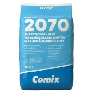 Omítka tepelněizolační jádrová Cemix 2070 SUPERTHERM 0,13 28,5 l