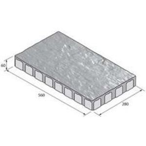 Dlažba betonová BEST ATRIO reliéfní arabica 280×560×60 mm