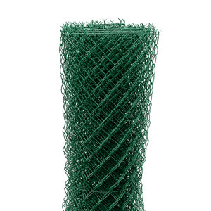 Pletivo čtyřhranné Ideal Zn + PVC Zapletené zelené výška 1,8 m 15 m/role