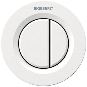 Tlačítko ovládací Geberit typ 01 alpská bílá 116.042.11.1
