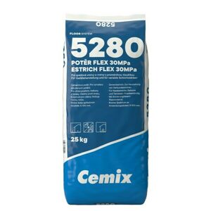 Potěr spádový Cemix 5280 FLEX 25 kg