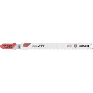 Plátek pilový Bosch T 102 D Clean for PP 3 ks