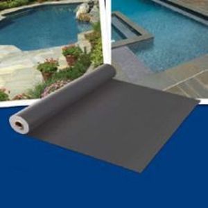 Fólie bazénová z PVC-P Alkorplan 2000 tmavě šedá tl. 1,5 mm šířka 1,65 m (41,25 m2/role)