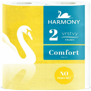 Papír toaletní Harmony Comfort White 4 ks