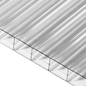 Deska polykarbonátová dutinková MULTICLEAR 16 BOX 3 WALL SC 1UV transparent 1 200×7 000 mm